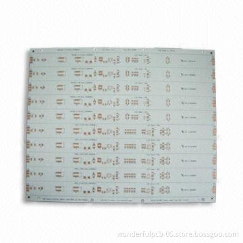 Single-sided PCB, Made of Aluminum Base Material, Suitable for LED Products